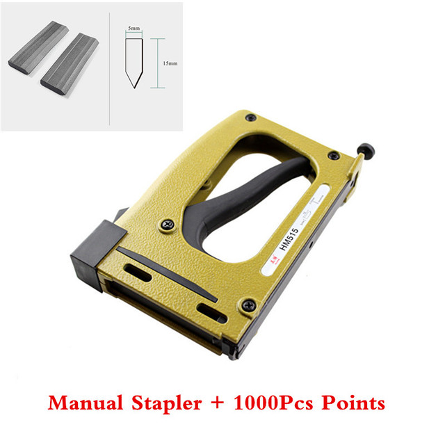 Manual Metal Point Driver Stapler Picture Framing Tool + 1000Pcs Points Point  Driver Stapler Picture Framing